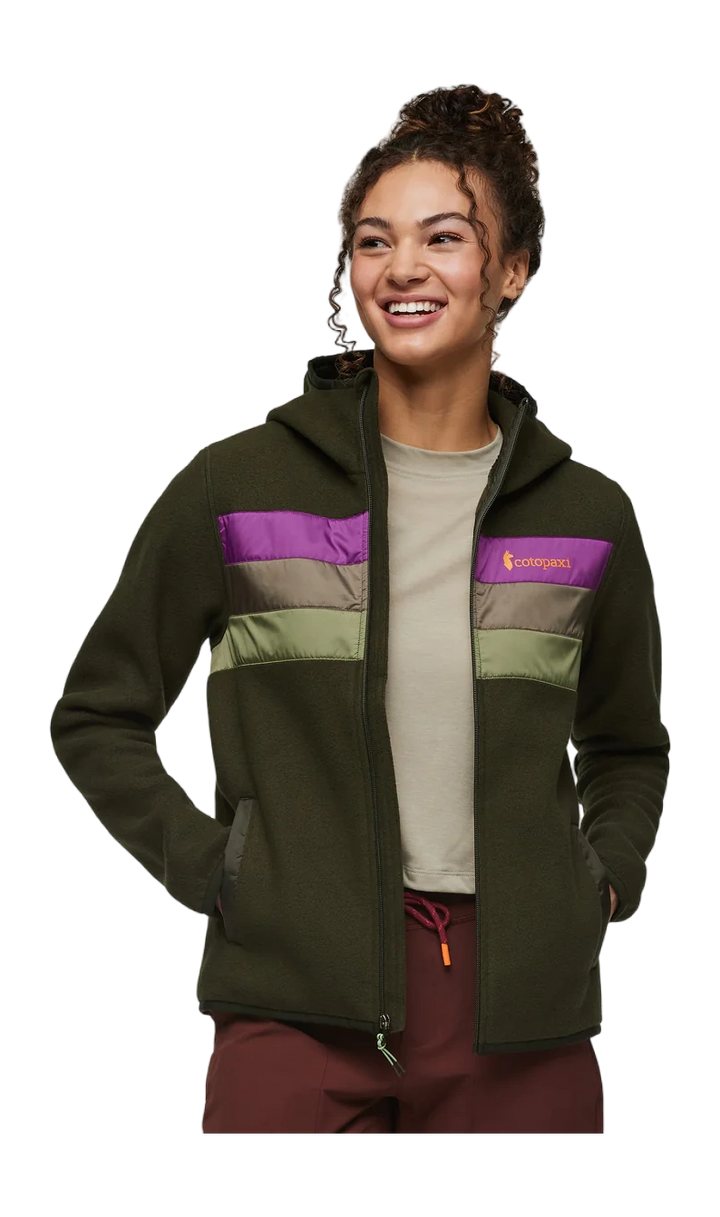 Teca Fleece Hooded Full-Zip Jacket Woodland Fairy thumbnail