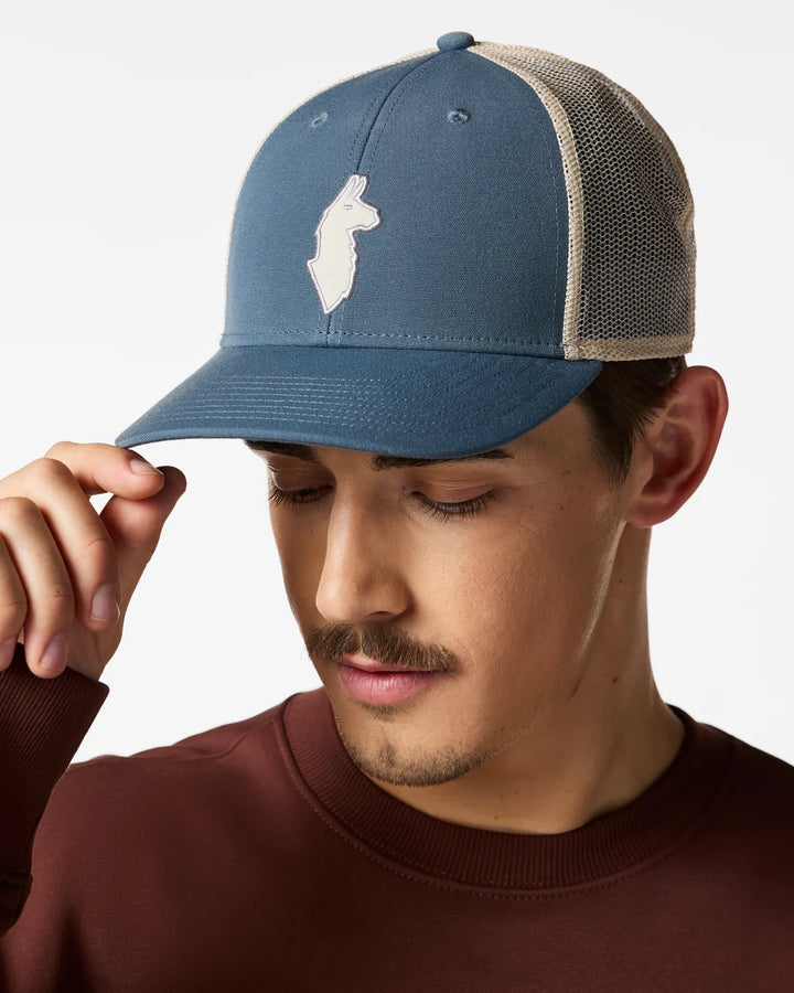 Llama Trucker Hat - Slate thumbnail 3