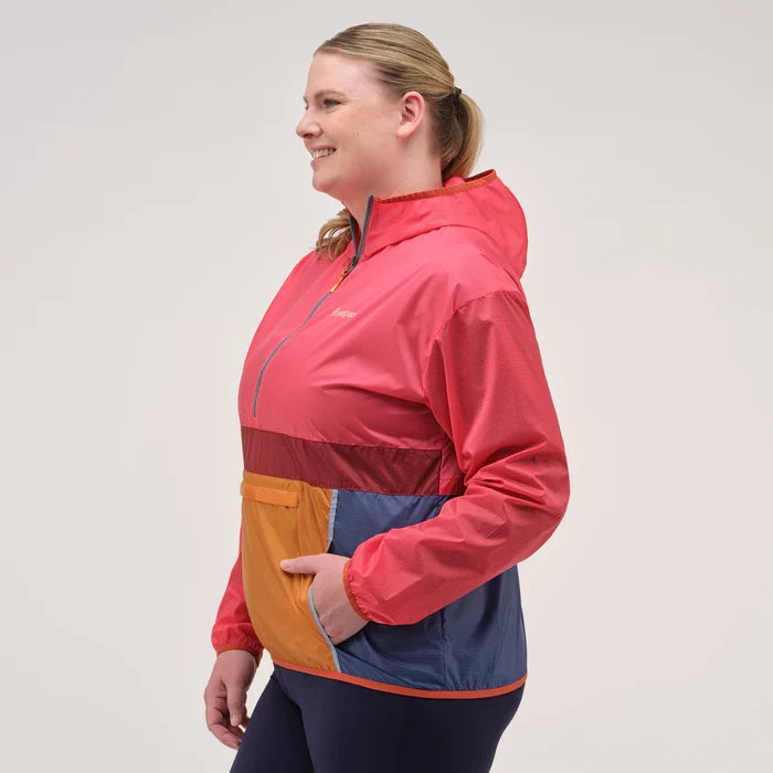 Teca Half-Zip Windbreaker Floor Is Lava 1
