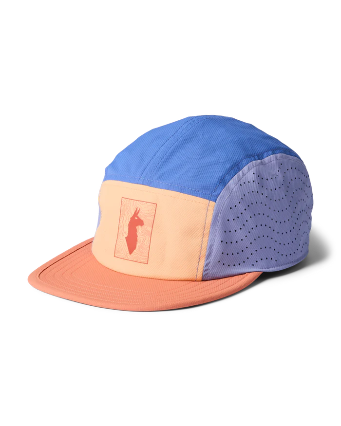 Tech Plus 5-Panel Hat - Cantaloupe and Grapefruit thumbnail
