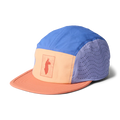 Tech Plus 5-Panel Hat - Cantaloupe and Grapefruit