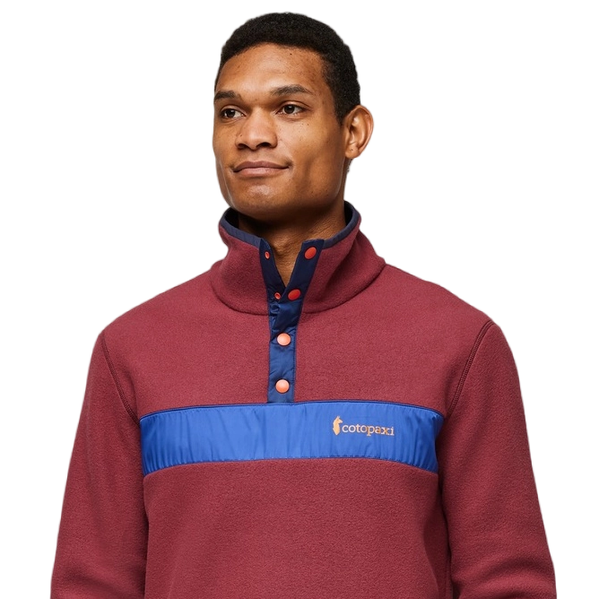 Teca Fleece Pullover - Carpaccio