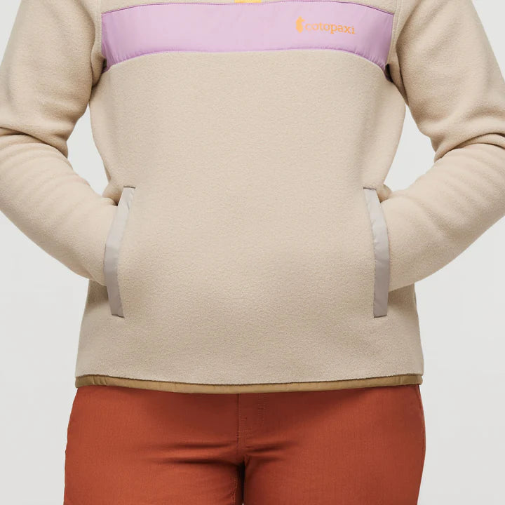 Teca Fleece Pullover - Sugar Cookie thumbnail 4