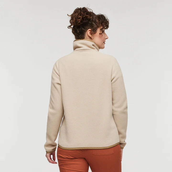 Teca Fleece Pullover - Sugar Cookie thumbnail 1