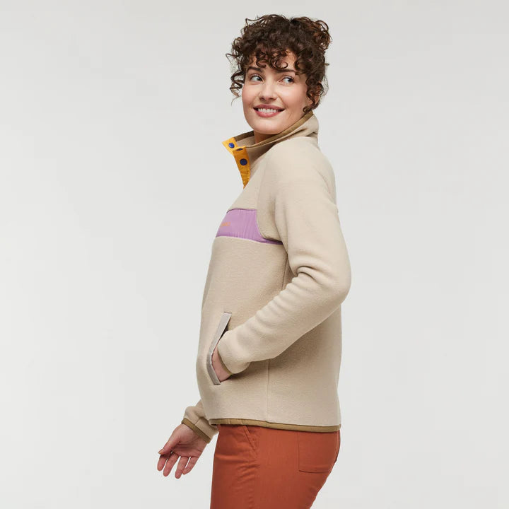 Teca Fleece Pullover - Sugar Cookie thumbnail 2