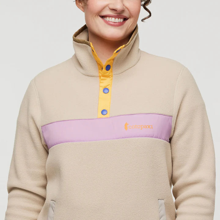 Teca Fleece Pullover - Sugar Cookie thumbnail 3