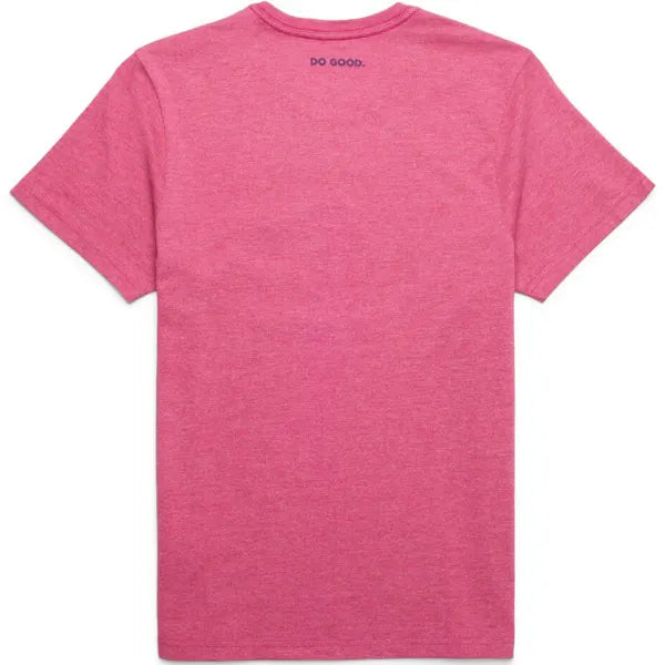 Cotopaxi Llama T-Shirt Sangria and Orchid Bloom thumbnail 1