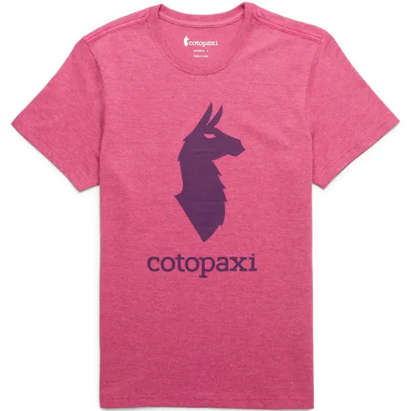 Cotopaxi Llama T-Shirt Sangria and Orchid Bloom thumbnail