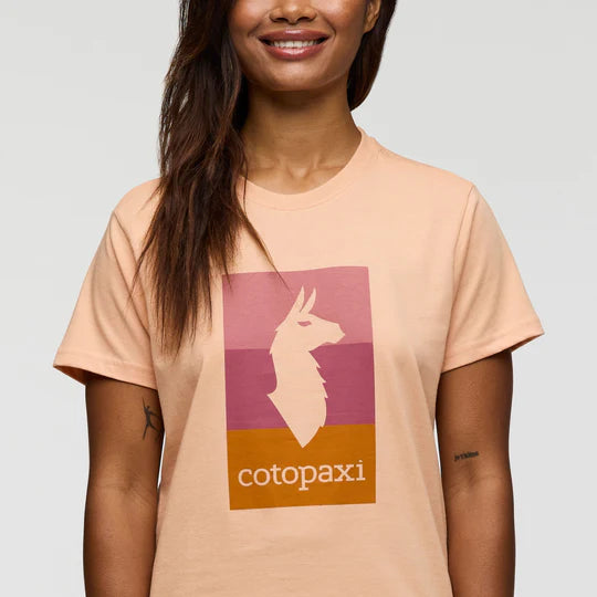 Llama Block T- Apricot thumbnail 2