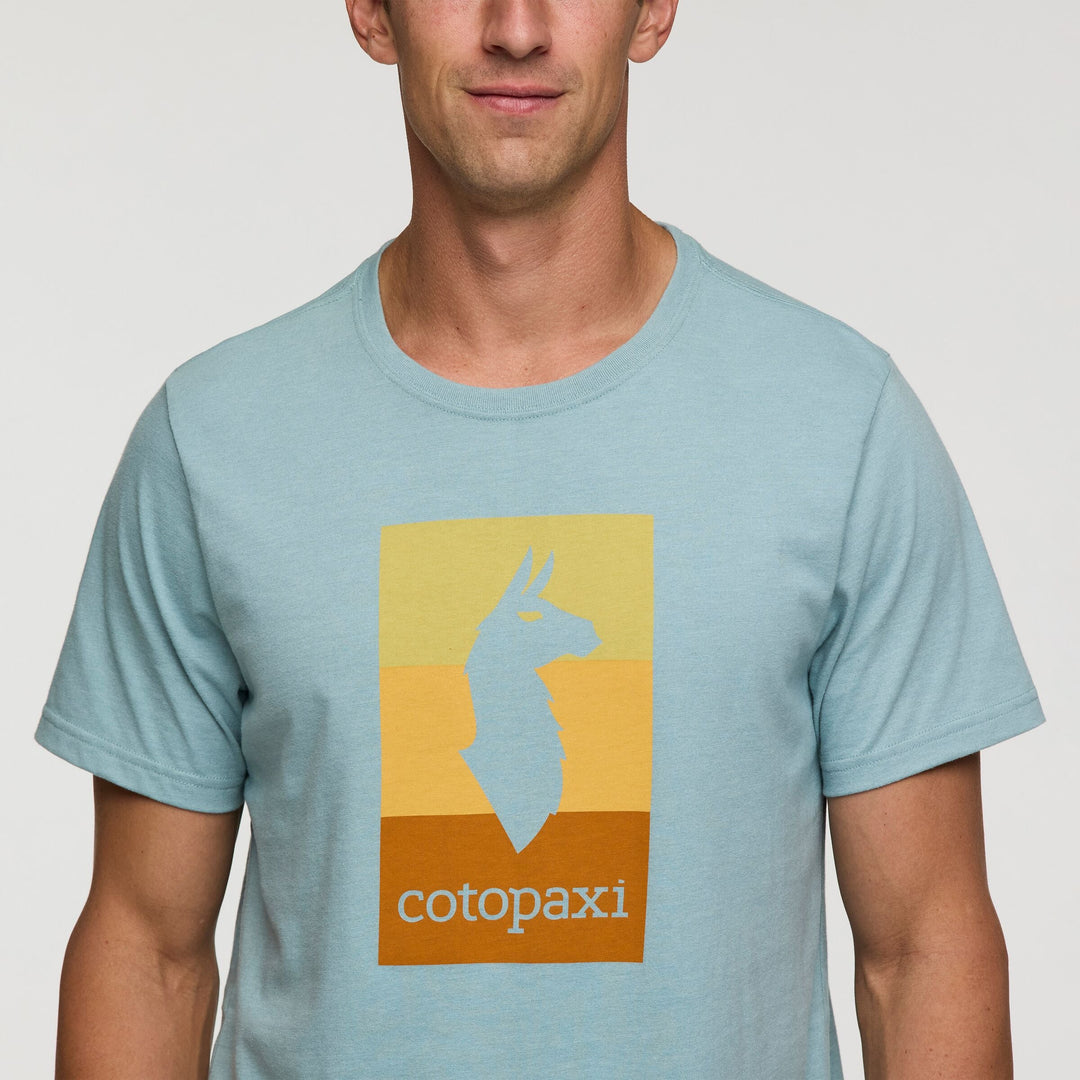 Llama Block T- Sea Spray 2