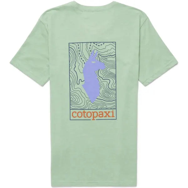 Llama Map Organic T-Shirt Aspen 2