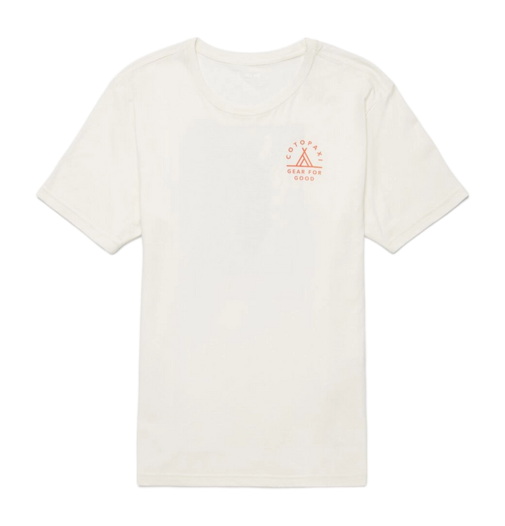 Llama Map Organic T-Shirt Bone thumbnail 2