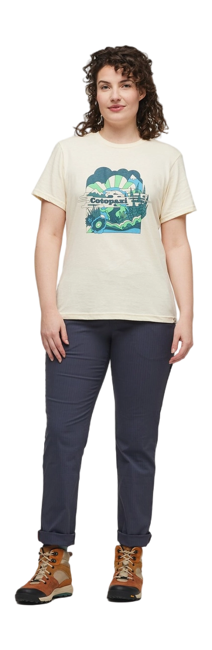 Utopia Organic T-Shirt Bone thumbnail 1
