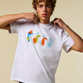 Cuatro Bitmap T-Shirt - Men's - White