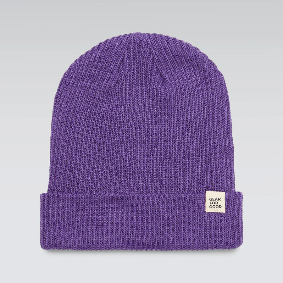 Wharf Beanie - Black Violet