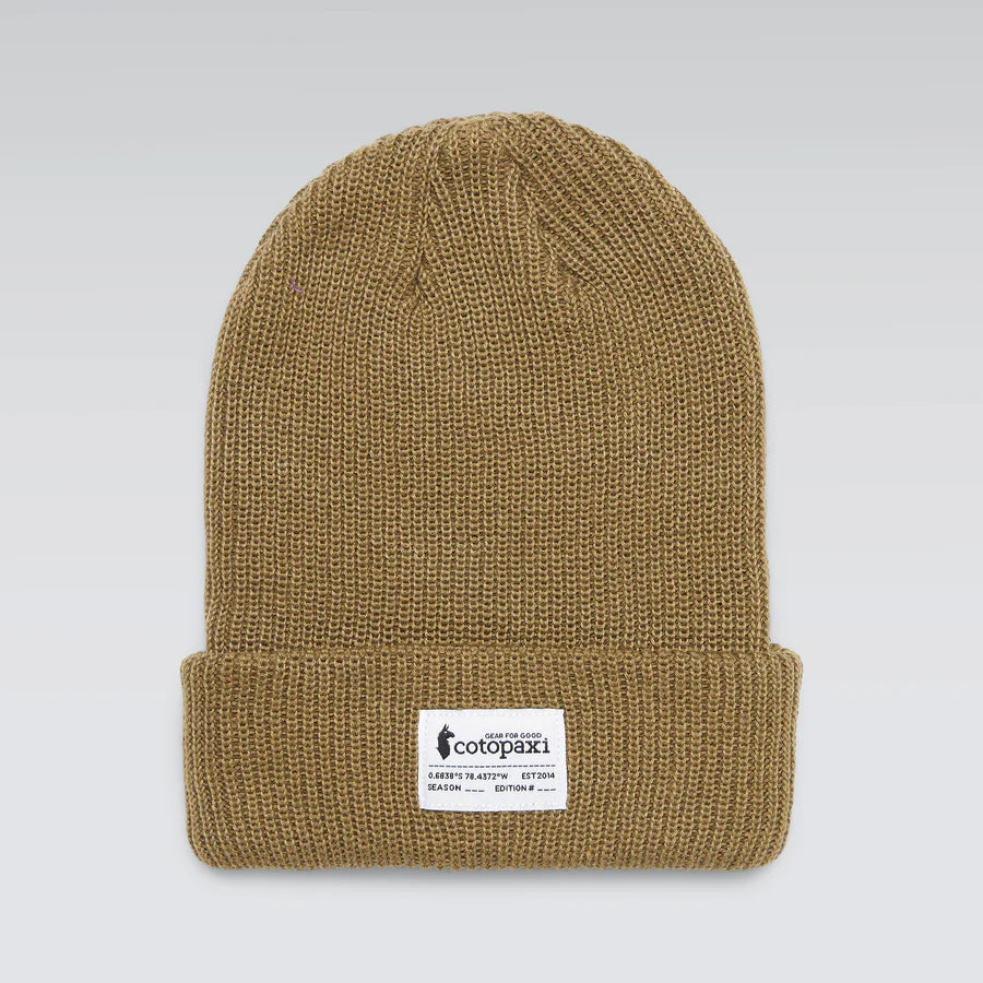 Wharf Beanie - Cotopaxi Patch Live Oak