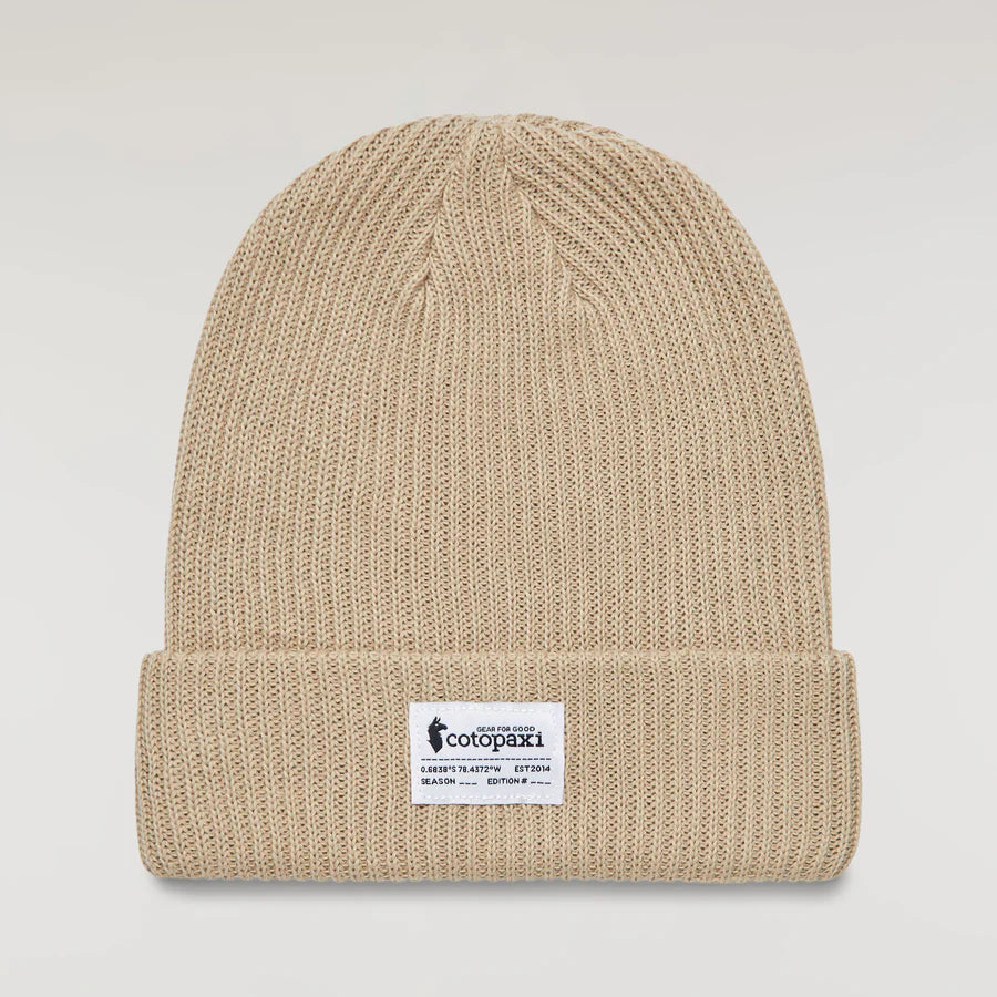 Wharf Beanie - Cotopaxi Patch Oatmeal