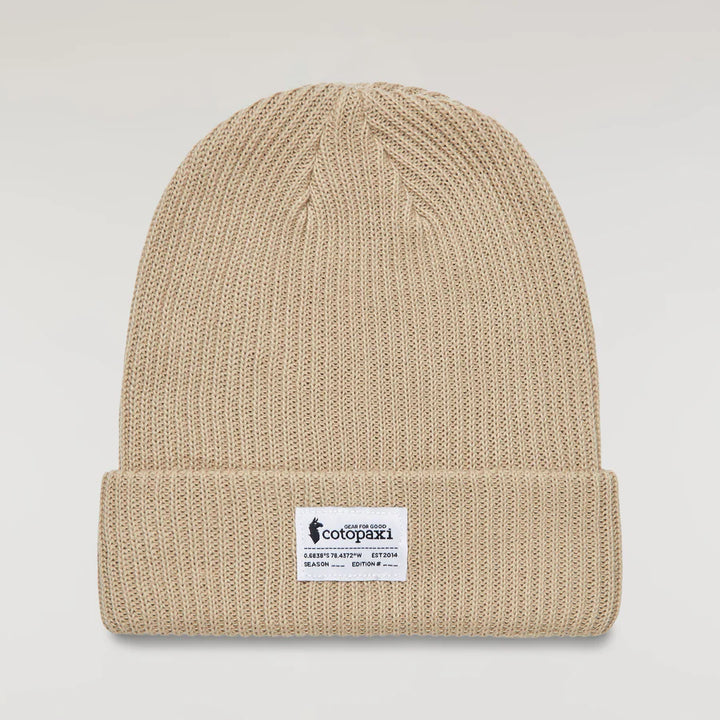 Wharf Beanie - Cotopaxi Patch Oatmeal thumbnail