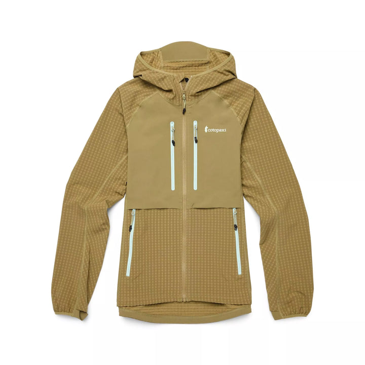 Yermo Hooded Softshell Jacket - Moss thumbnail 4