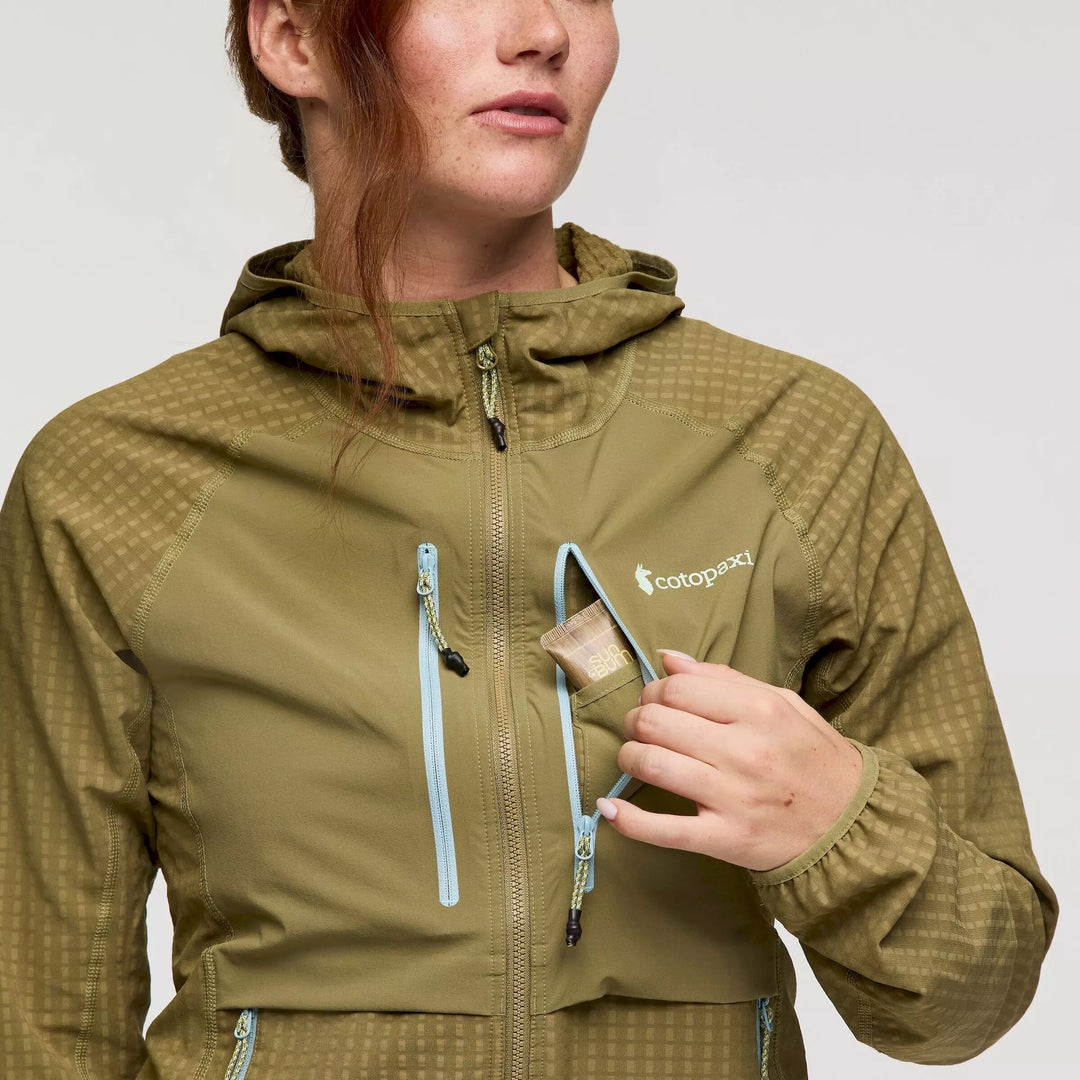 Yermo Hooded Softshell Jacket - Moss 3