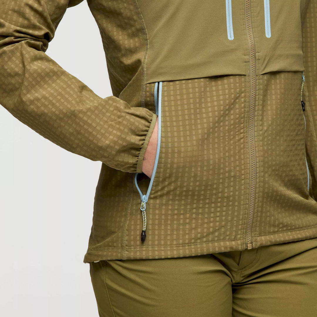 Yermo Hooded Softshell Jacket - Moss 2