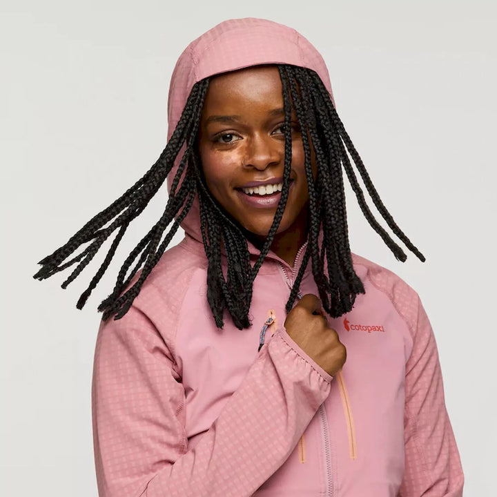 Yermo Hooded Softshell Jacket - Rose thumbnail 5