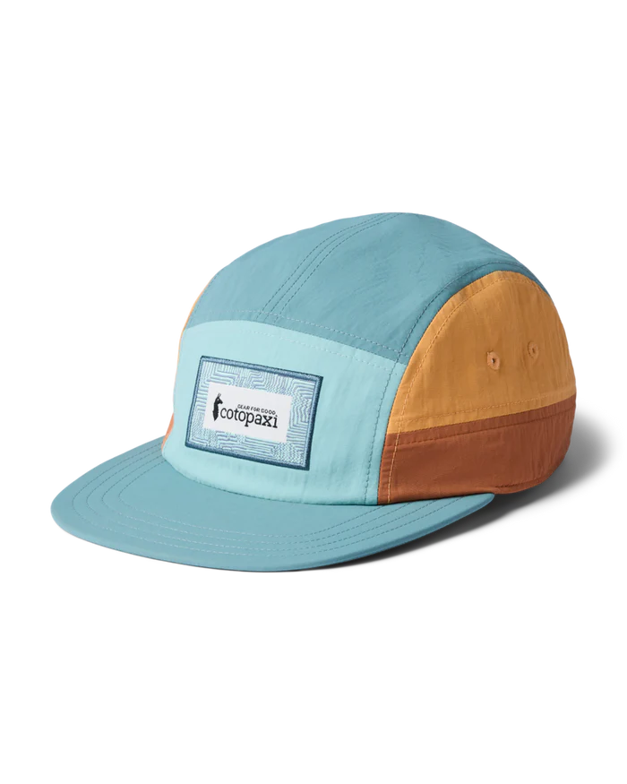 Zen Garden Tech 5-Panel Hat - Tide Pool and Everglade thumbnail