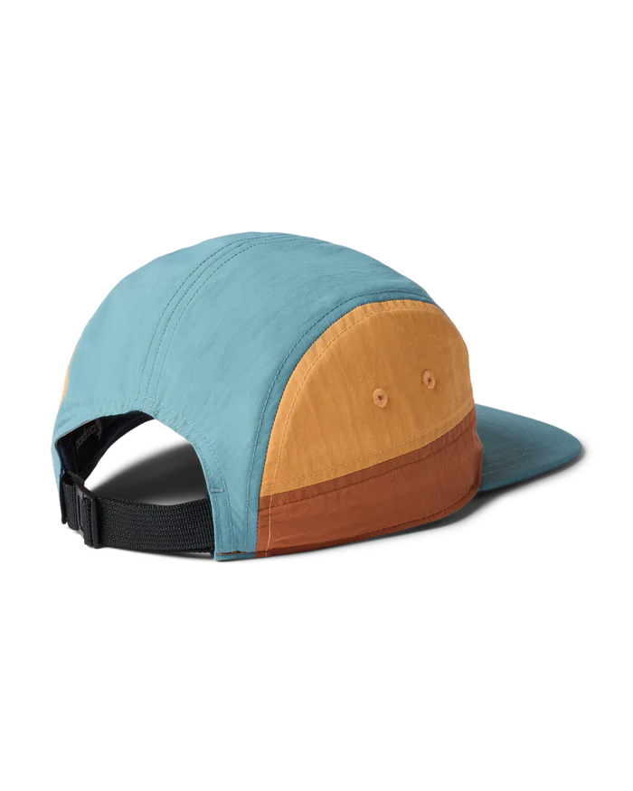 Zen Garden Tech 5-Panel Hat - Tide Pool and Everglade thumbnail 1