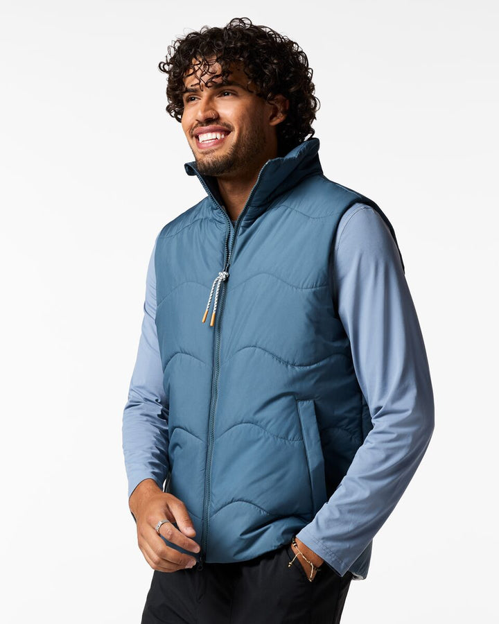Lumbre Insulated Vest - Men's - Slate thumbnail