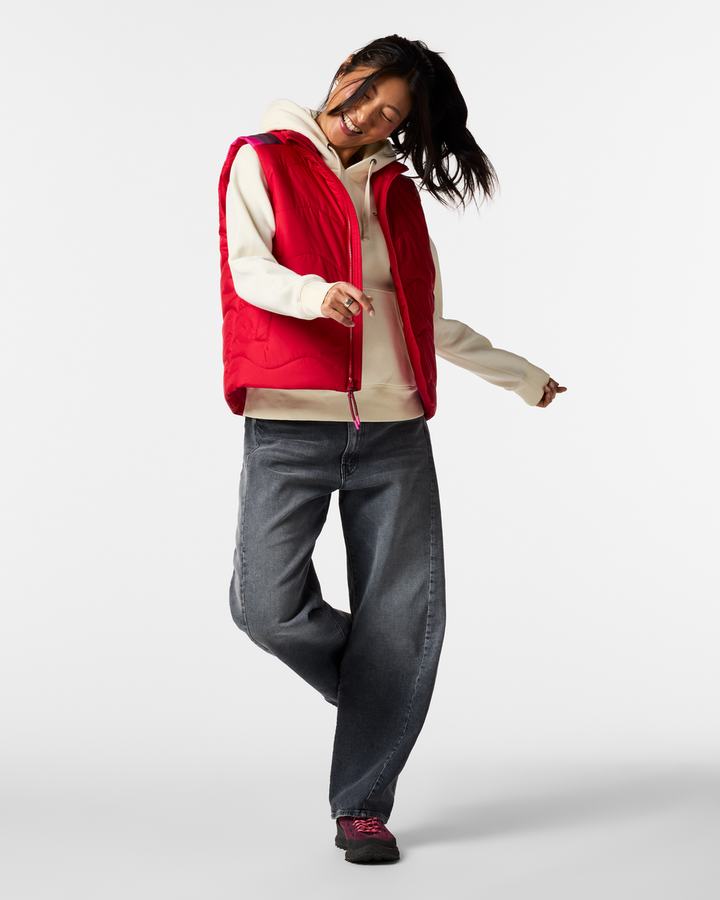 Lumbre Insulated Vest - Women's - Spicy thumbnail 2